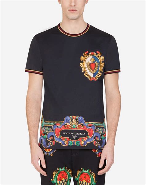 dolce gabbana t shirt heart|dolce & gabbana shirt men's.